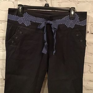 Taikonho Brigantine Sailor Cropped Pants NWOT